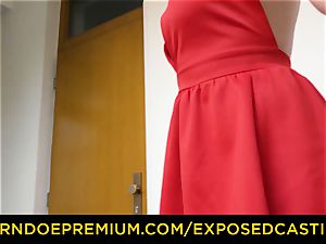 exposed audition - Fetish hookup with jaw-dropping light-haired kitty